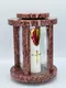 Лампада МЕМОРИ круглая, гранит, 25х18, арт:3002 - миниатюра 2