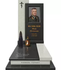 Памятник «На службе Родине» из гранита - купить по низкой цене с доставкой по России
