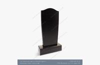 Памятник из чёрного гранита Конус 2 - миниатюра 2