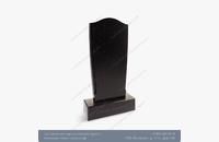 Памятник из чёрного гранита Конус 2 - миниатюра 3