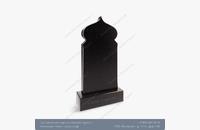 Памятник из чёрного гранита Восток 2 - миниатюра 2