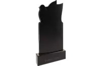 Памятник из чёрного гранита Голубь 2 - миниатюра 2