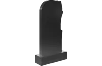 Памятник из чёрного гранита Березка 2 - миниатюра 3