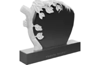 Памятник из чёрного гранита Семейное древо - миниатюра 2