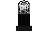 Памятник из чёрного гранита Мечеть 4
