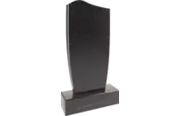 Памятник из чёрного гранита Конус - миниатюра 2