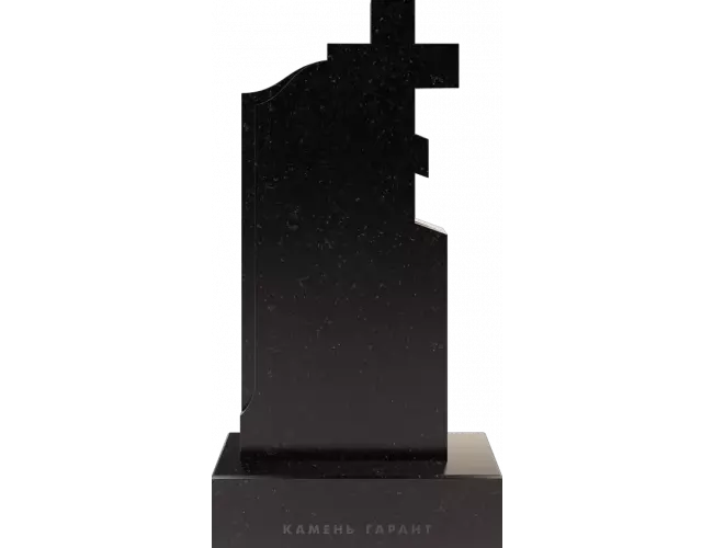 Памятник из чёрного гранита Память 1