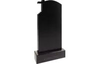 Памятник из чёрного гранита Вечность 3 - миниатюра 3