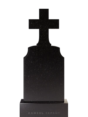 Памятник с большим крестом на вершине