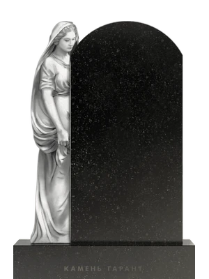Красивый памятник из натурального гранита